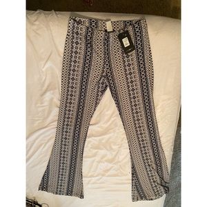 fashion nova printed stretchy bottoms